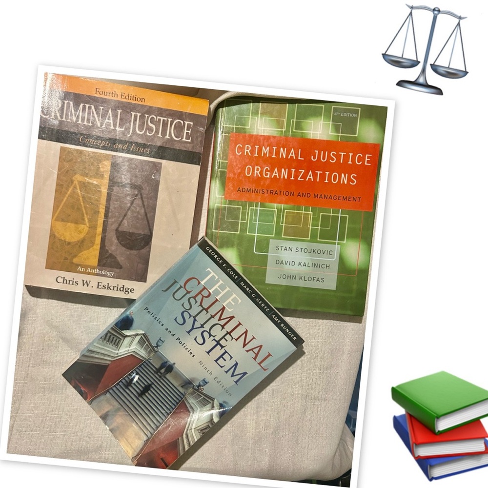 Criminal Justice Book Set - Multicolor